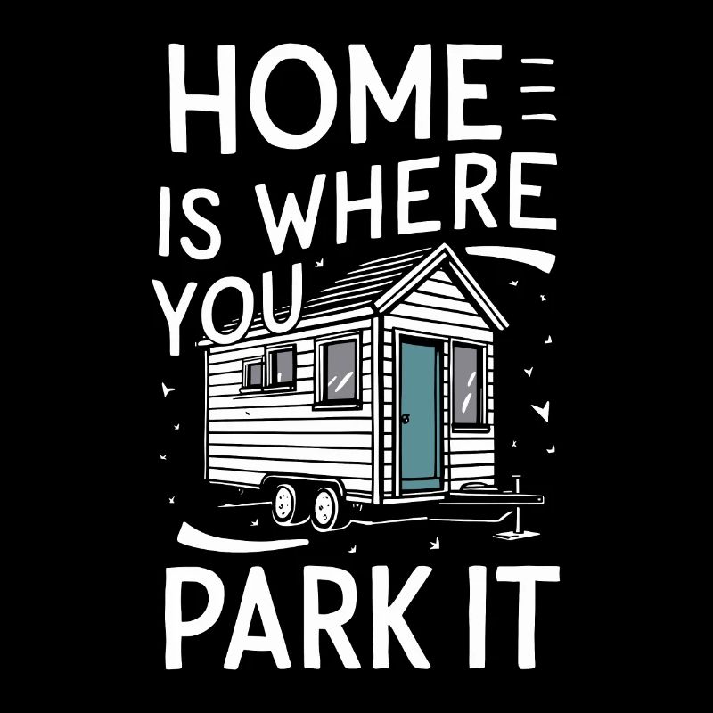 Rolling Tiny House Minimalistischer Lebensstil