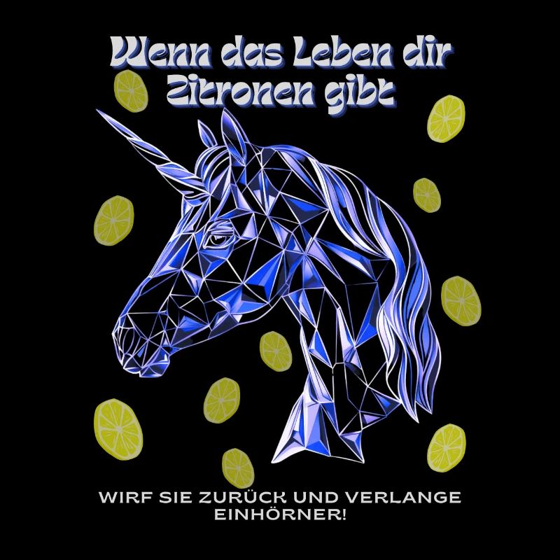 Zitronen Einhorn