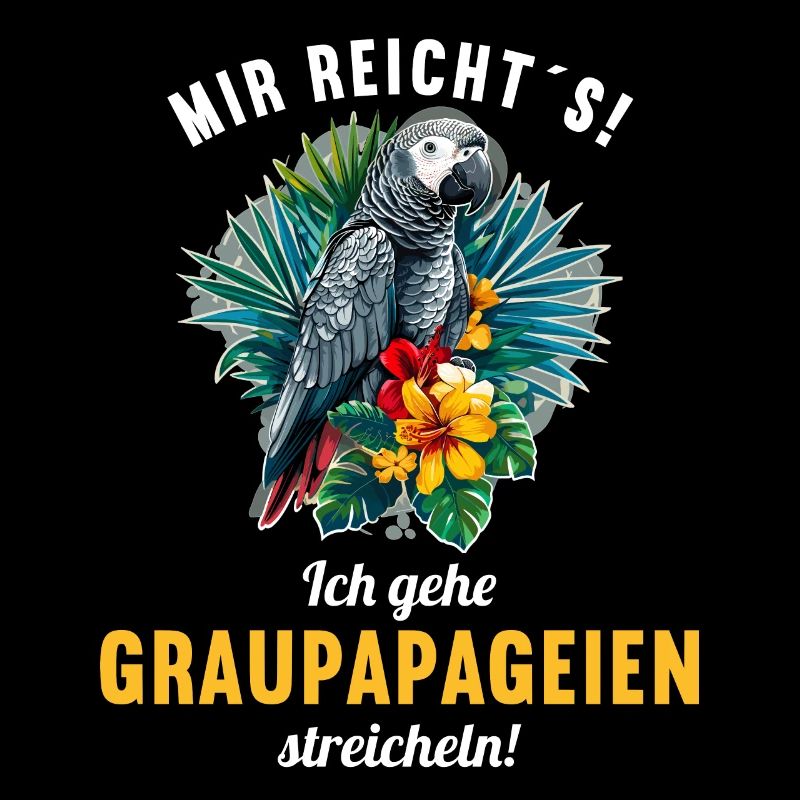 Perroquets gris d’Afrique