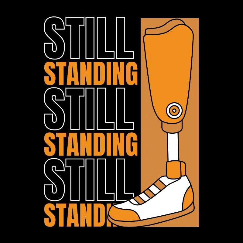Still Standing Artificial Legs User Leg Prosthesis