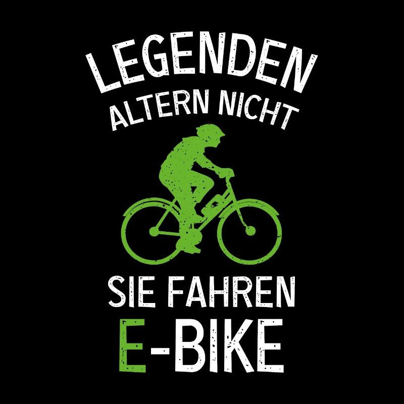 Legends don't age, they ride e-bikes