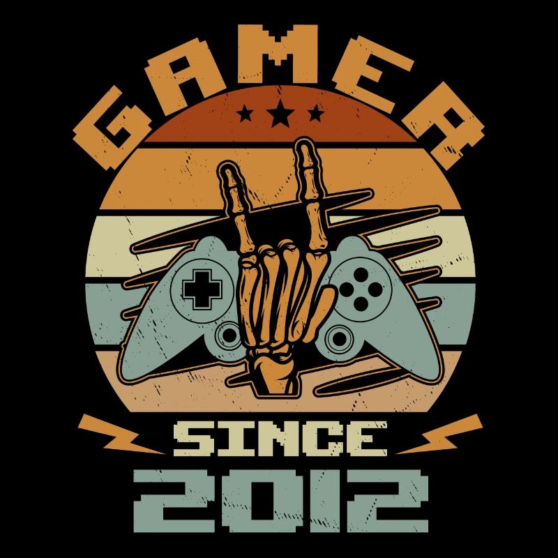 Gamer seit 2012 - Gaming Jubiläumsgeschenk 2012