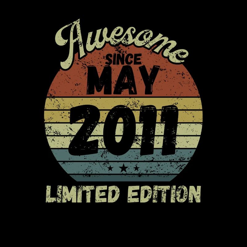 Awesome since May 2011 - Geburtstag