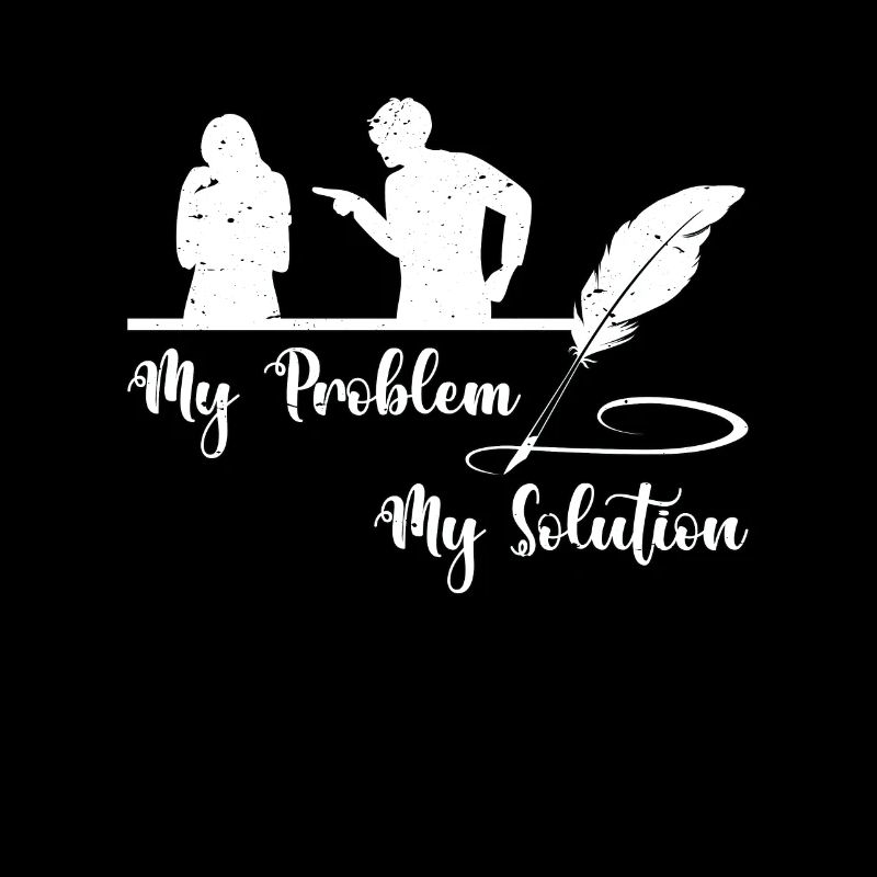 Poetry Lover My Problem My Solution Pictogram Mom
