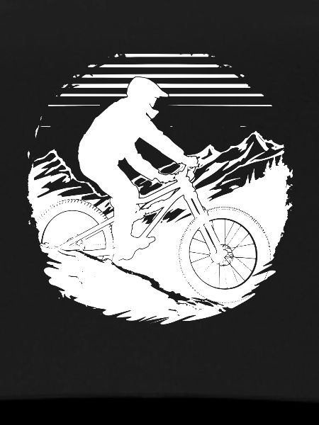 Mountain Biker Drawing
