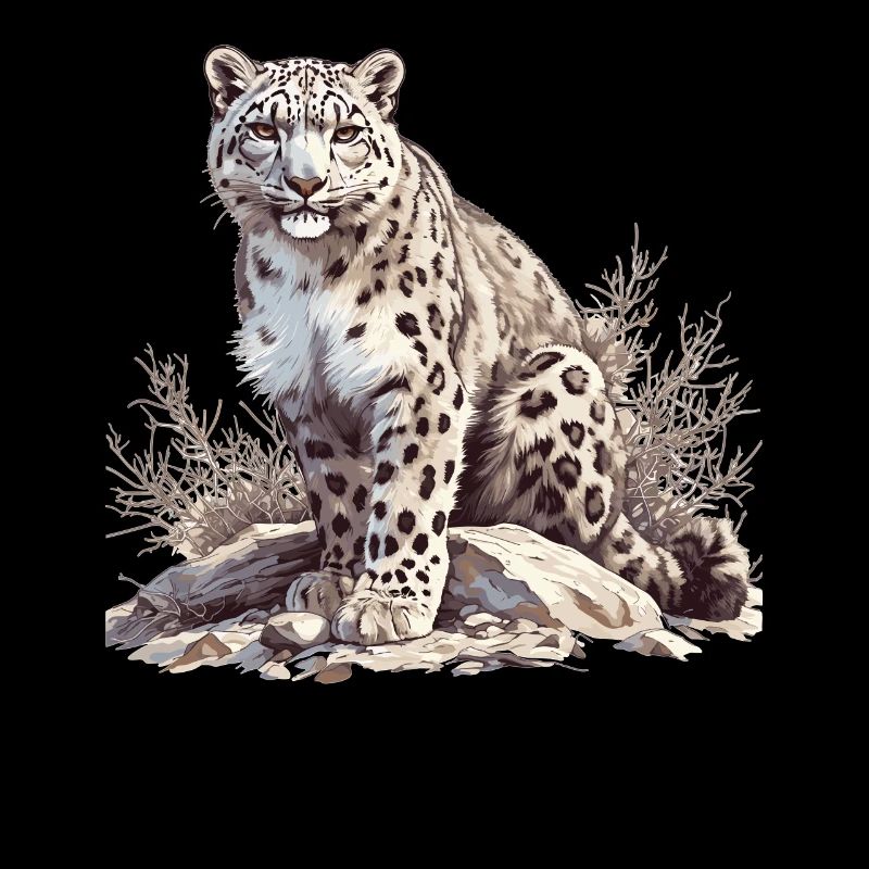 Léopard des neiges Schneeleoparden Schneeleopard