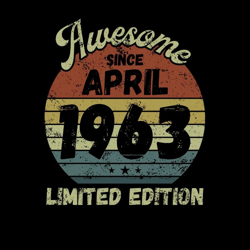 Awesome since April 1963 - Birthday