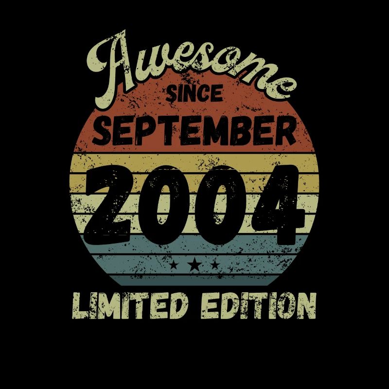 Awesome since September 2004 - Geburtstag