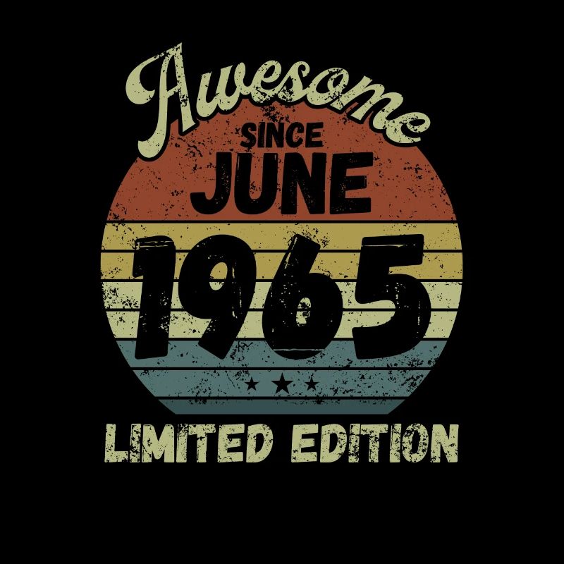 Awesome since June 1965 - Geburtstag