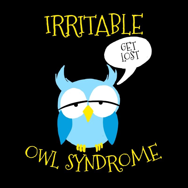 Syndrome de la chouette irritable se perdre Jeu de mots nocturne
