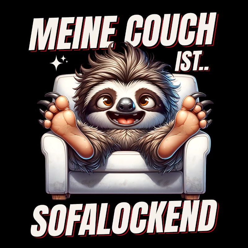 Funny sloth to sleep & chill