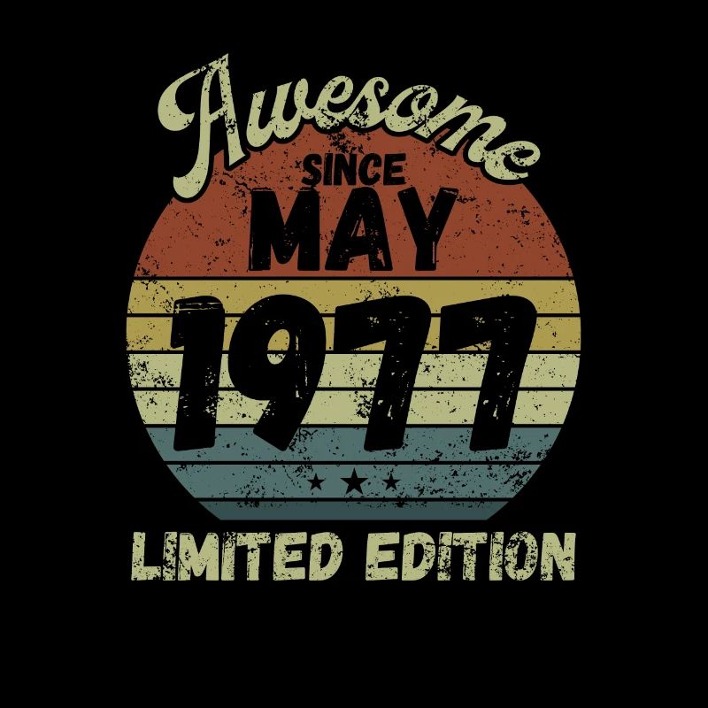 Awesome since May 1977 - Birthday