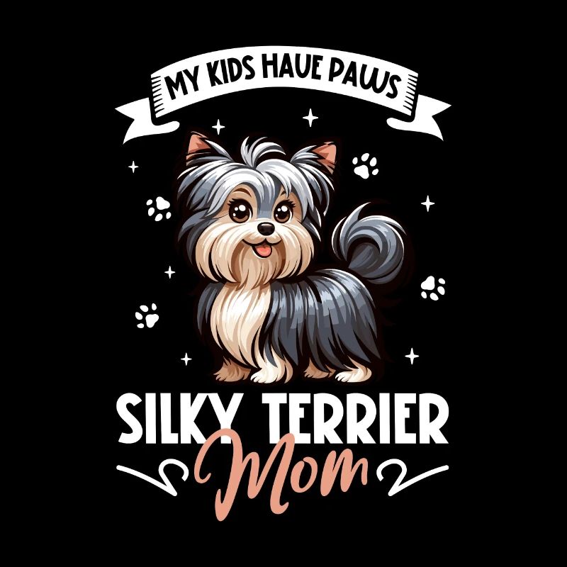 Australian Silky Terrier Mom