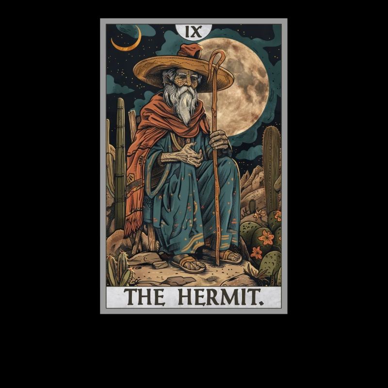 Tarotkarten Tarotkarte The Hermit Der Eremit
