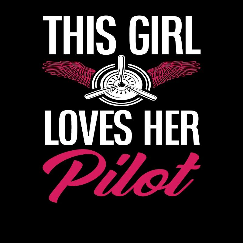 Pilot Dieses Mädchen Liebt Ihren Piloten