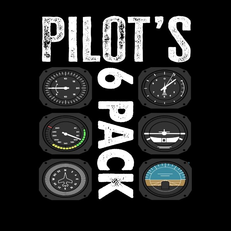 Piloten 6 Pack Lustiges Pilot