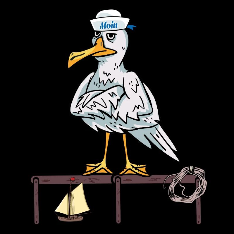 maritime, seagulls, seagulls, seafarers, sailing ship, ahoy