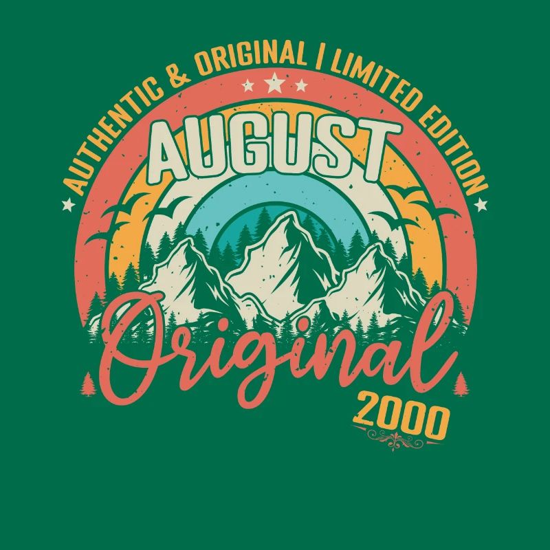 August 2000 August Geburtstag 2000 August