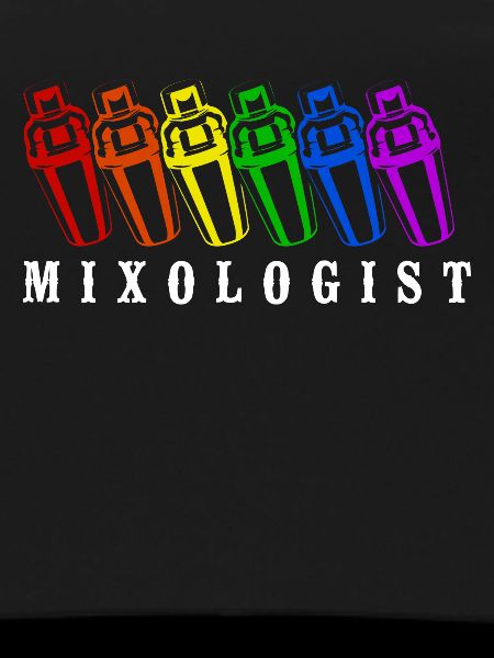 Bartender Mixologist Rainbow