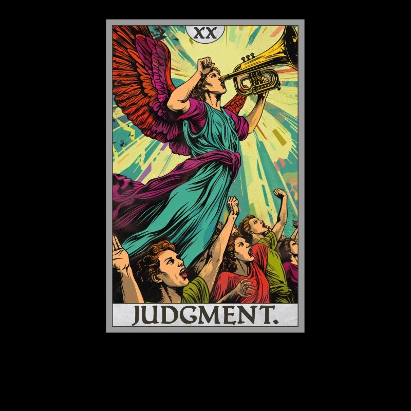 Tarot Cards Tarot Card 20 Judgment Court