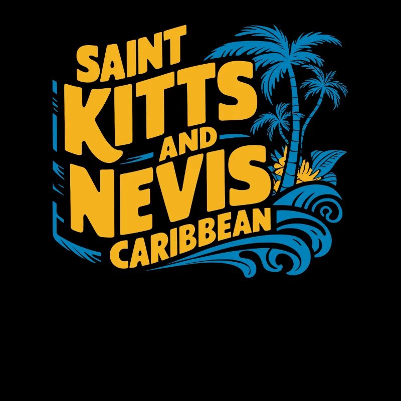 Souvenir des Caraïbes de Saint-Kitts-et-Nevis