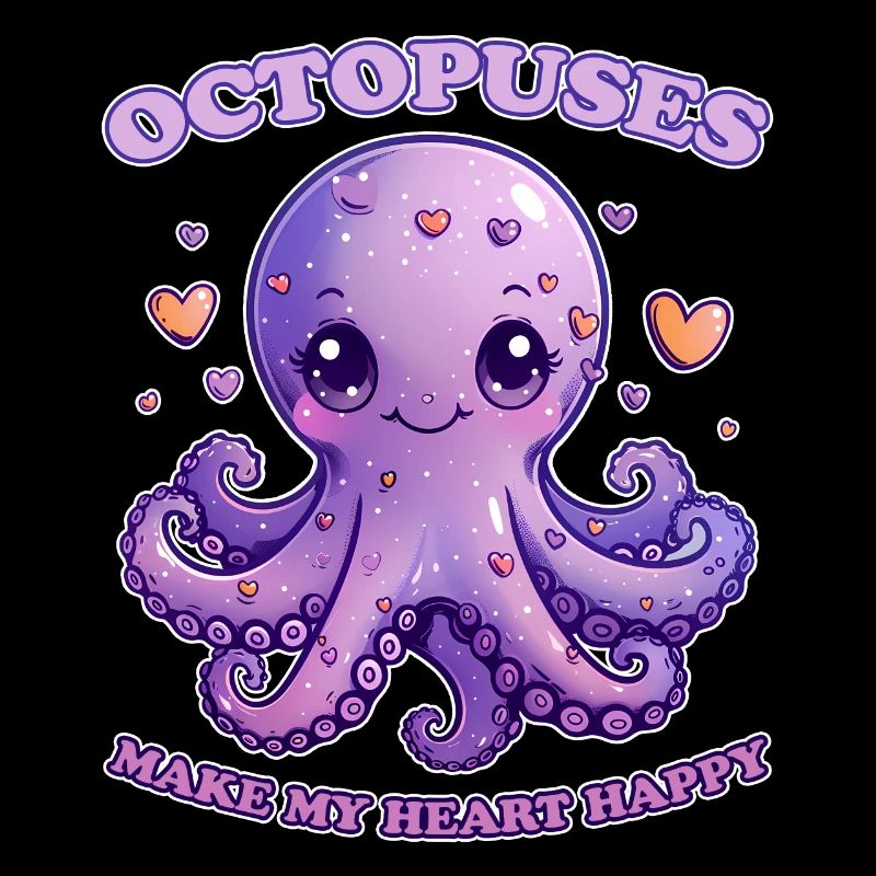 Funny Octopus Cephalopod Squid Gift