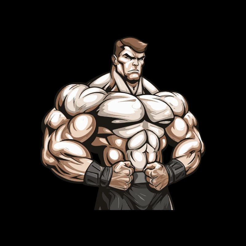 Bodybuilder Gym Muscles