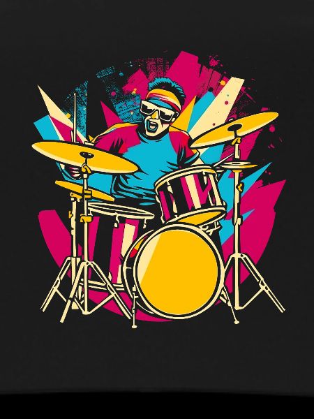 Drummer Synthwave