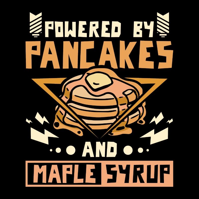 Powered by pancakes and maple syrup