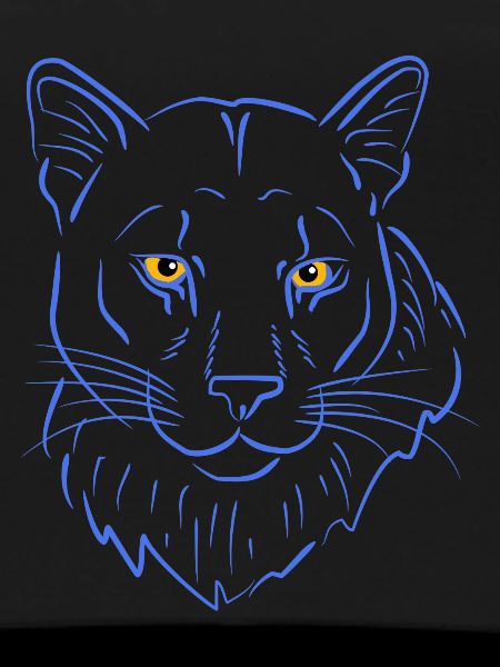 Bergloewe predator