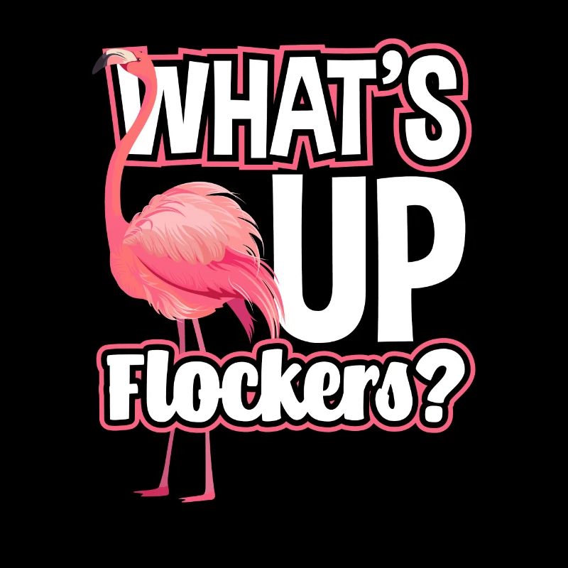 Flamingo Pink Bird