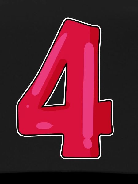 Number Number Four 4