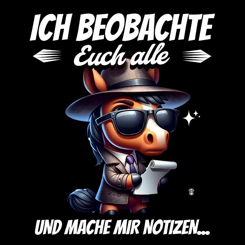 Ich Beobachte Euch Alle Und Mache Mir Notizen