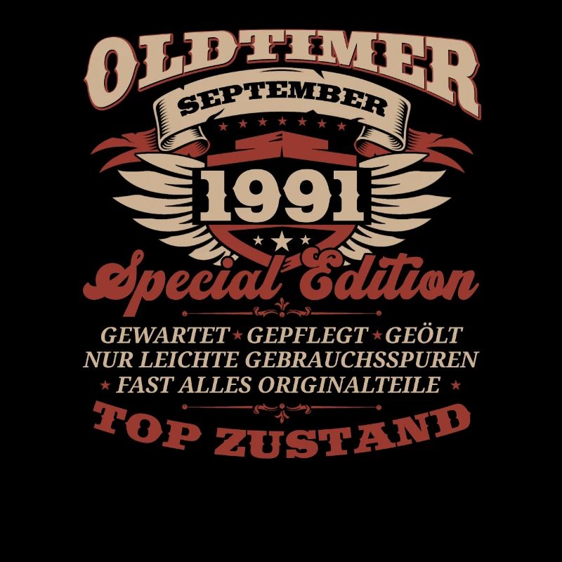 Oldtimer September 91 Jahrgang 1991 33. Geburtstag