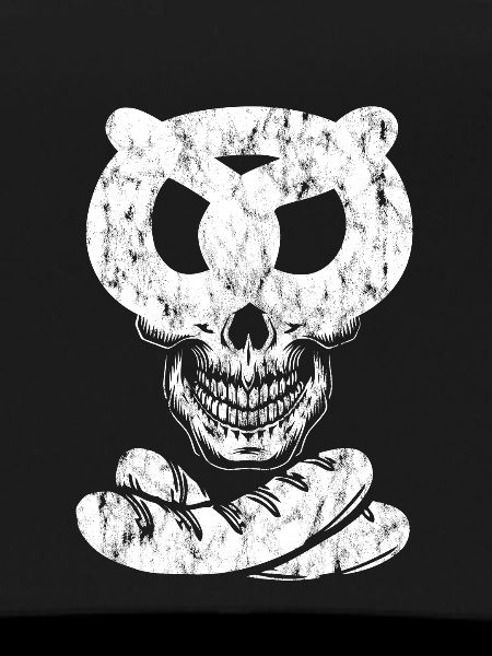 Weisswurst Pretzel Skull