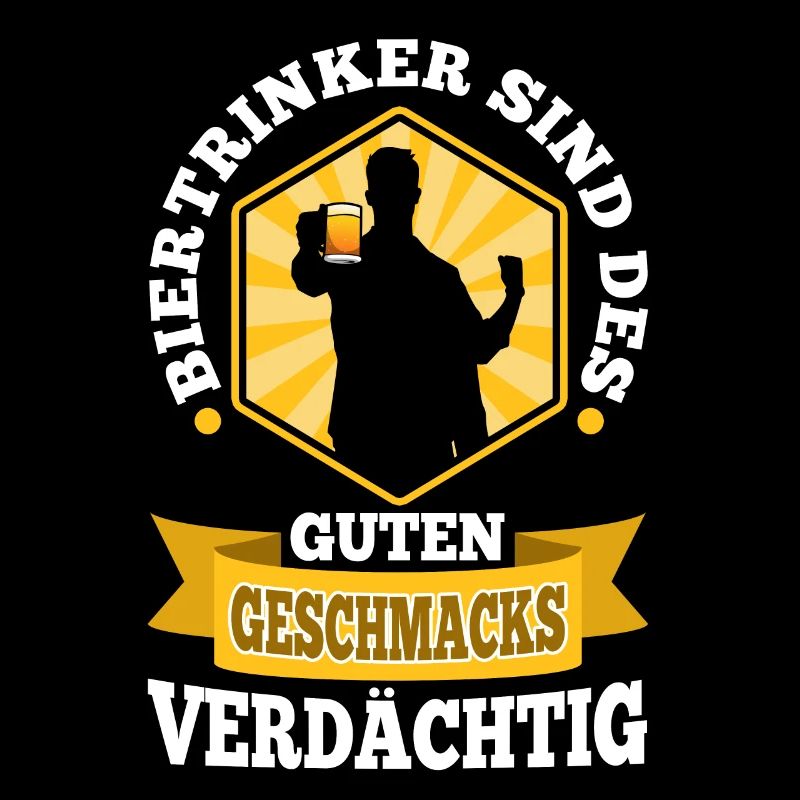 Biertrinker sind des guten Geschmacks verdächtig