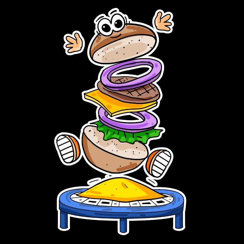 Trampoline Burger Restauration rapide