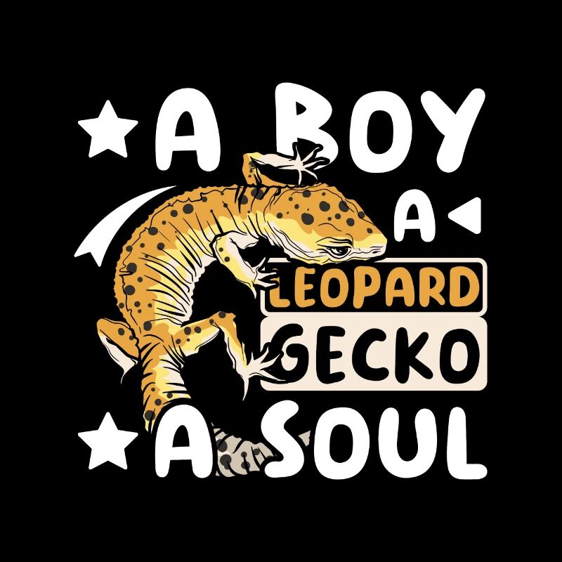 A boy a leopard gecko a soul