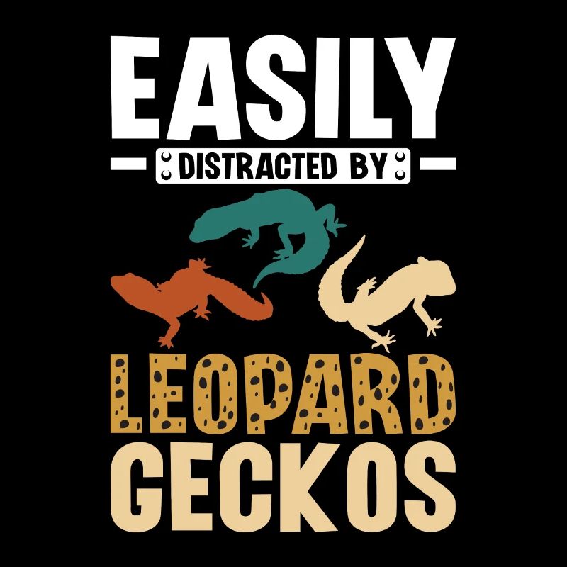 Easily distacted by leopard geckos