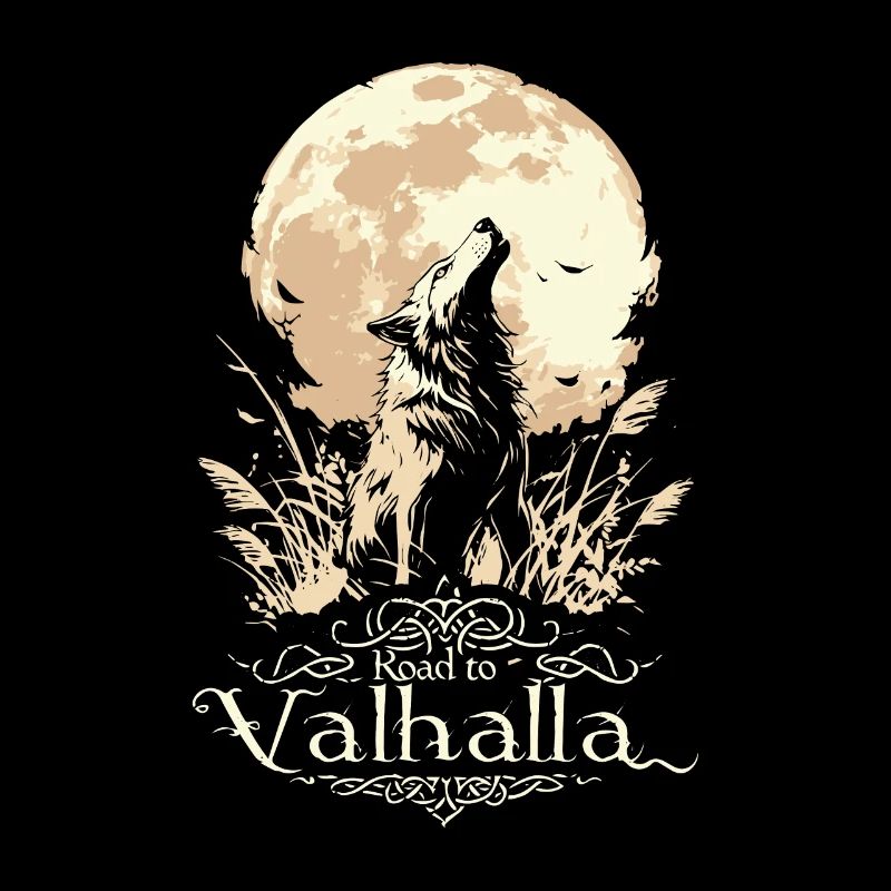 Howling Wolf Road to Valhalla Full Moon