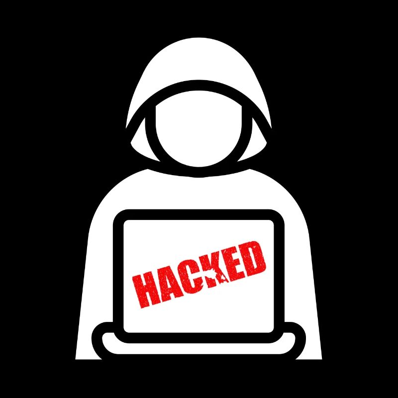 Hacker im Schatten