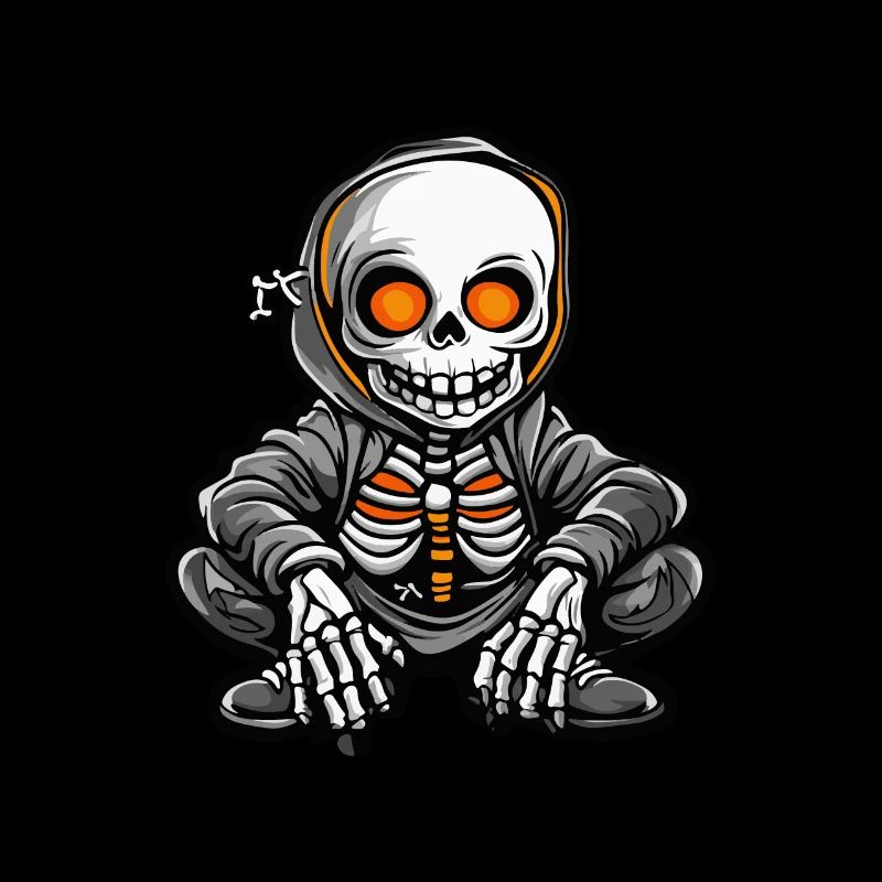 Squelette Halloween