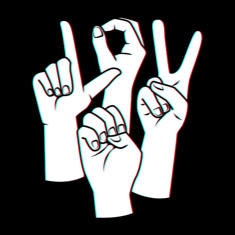 Sign language sign ASL deaf