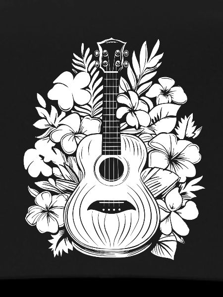 Ukulele Cartoon