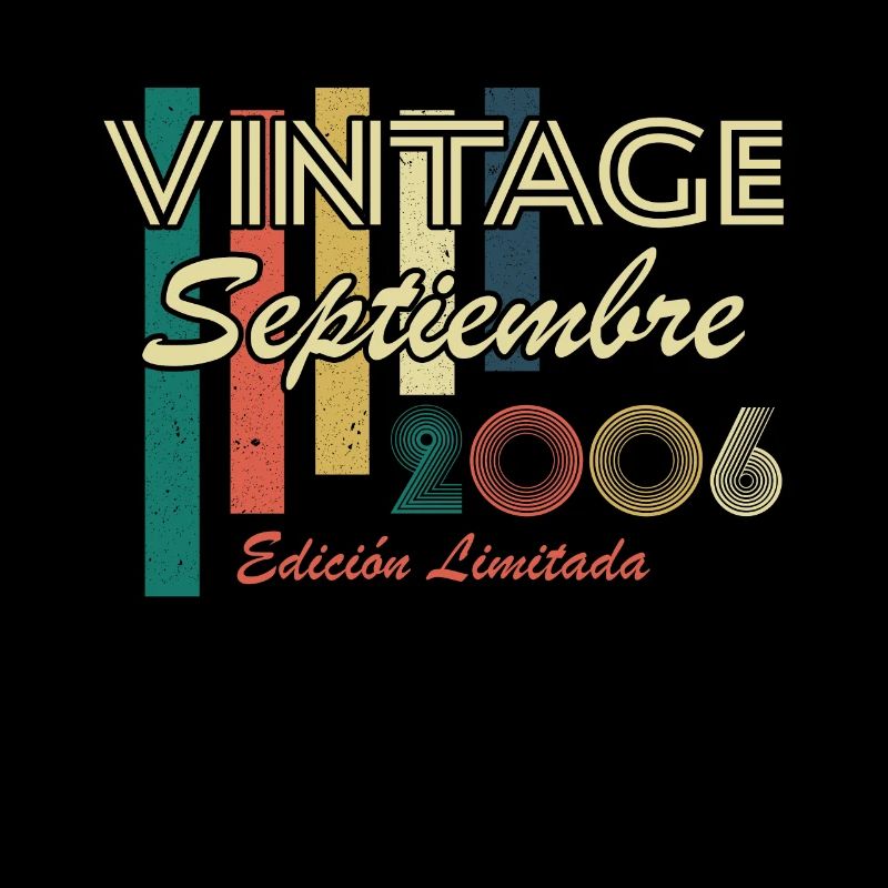 September 2006 Retro Vintage Geburtstagsgeschenk
