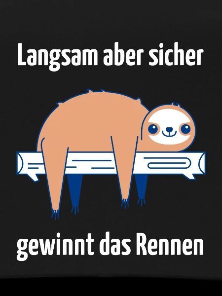 Relaxed sloth mood