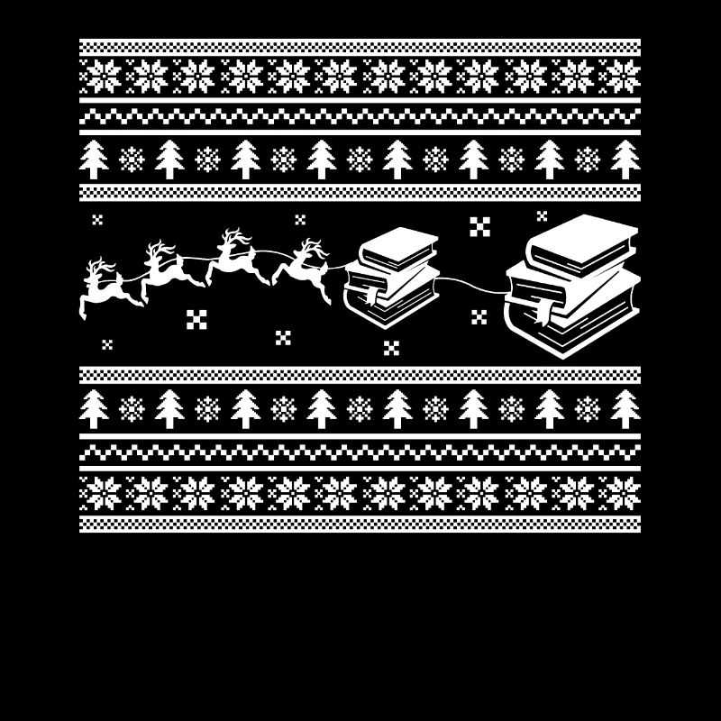 Reader Reading Book Christmas