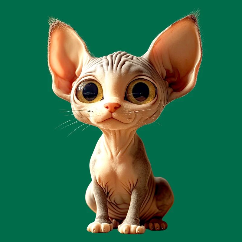 Chat Sphynx Chat Sphynx Chat Canadien Mignon Sphinx