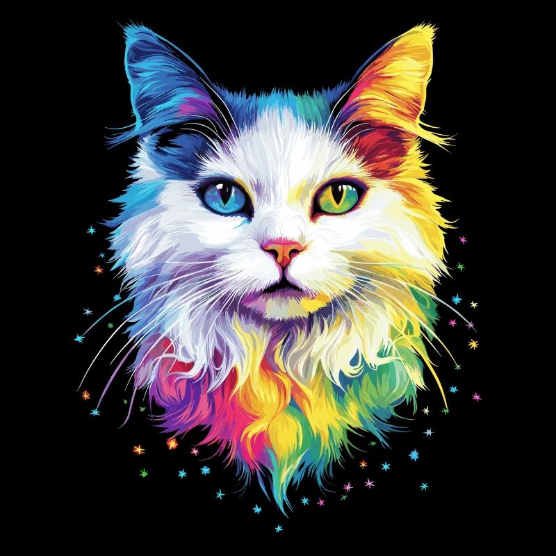 Chat Angora Blanc Chat Angora Chats Angora Mignons