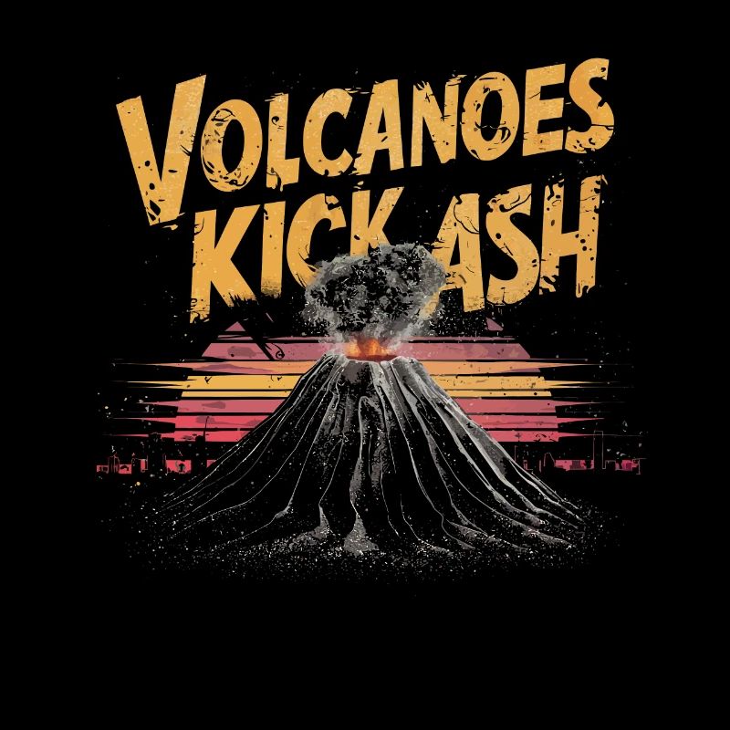 Les volcans sont chauds et impressionnants